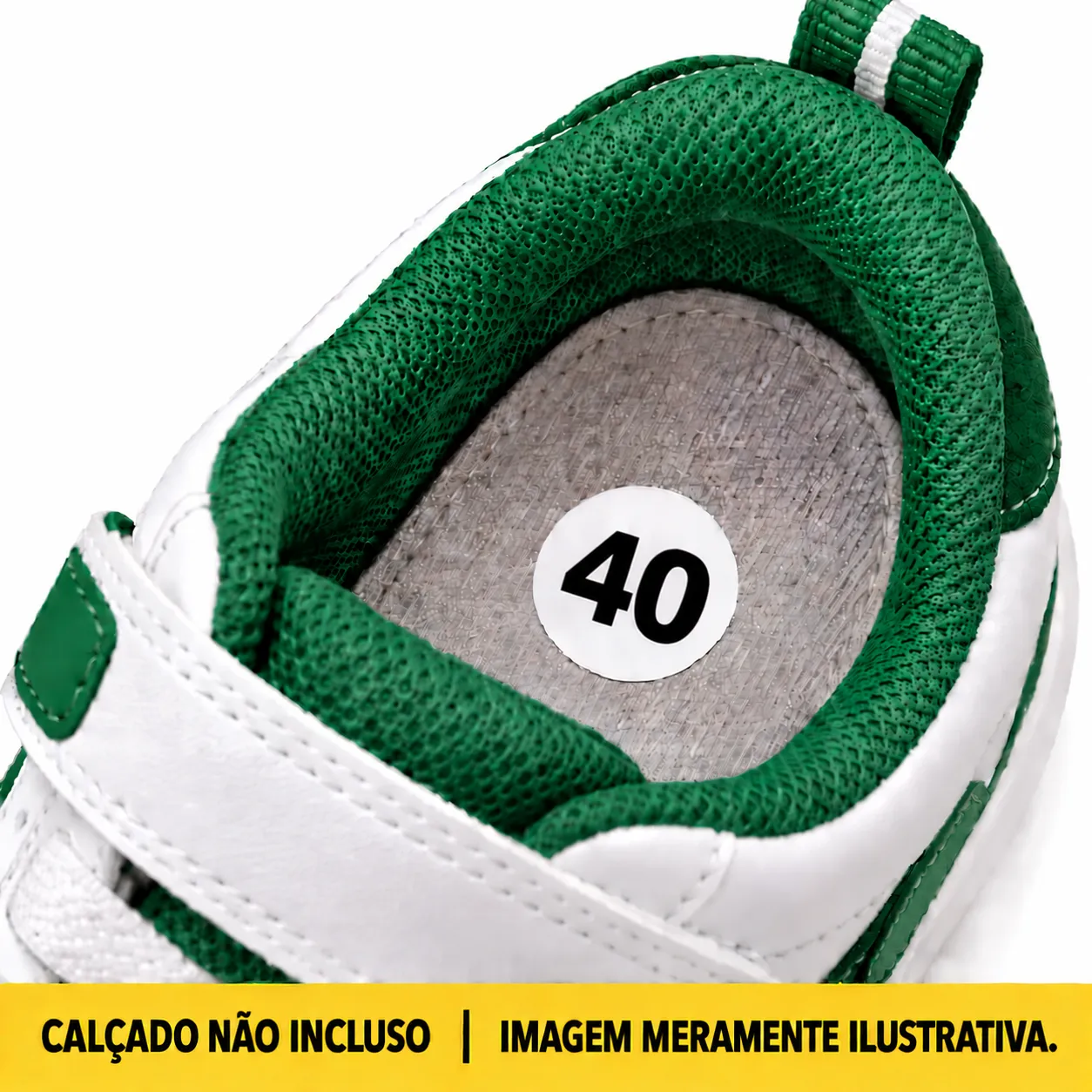 Etiqueta Adesiva de Numeração Simples para Calçados 40