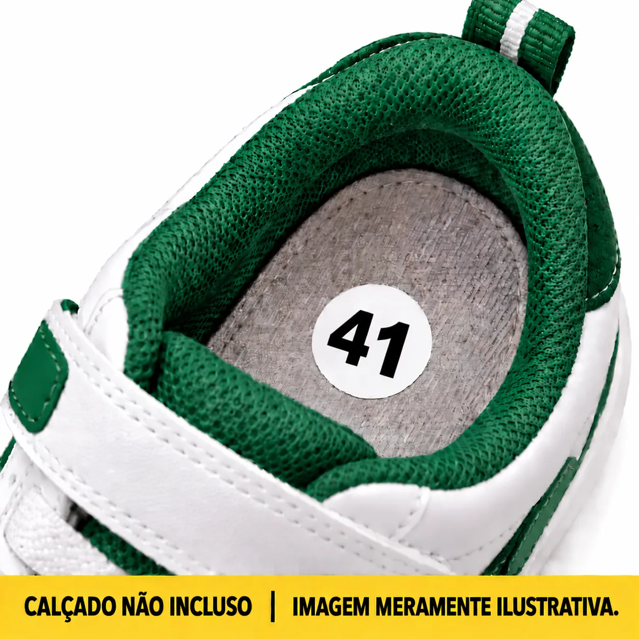 Etiqueta Adesiva de Numeração Simples para Calçados 41