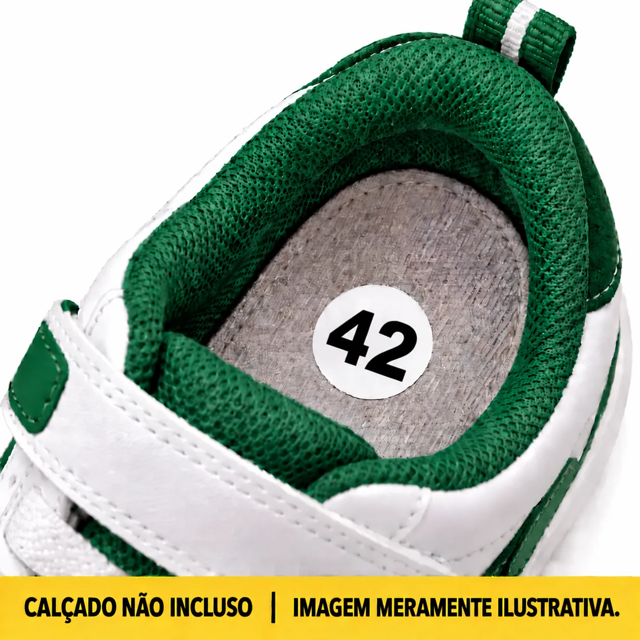 Etiqueta Adesiva de Numeração Simples para Calçados 42