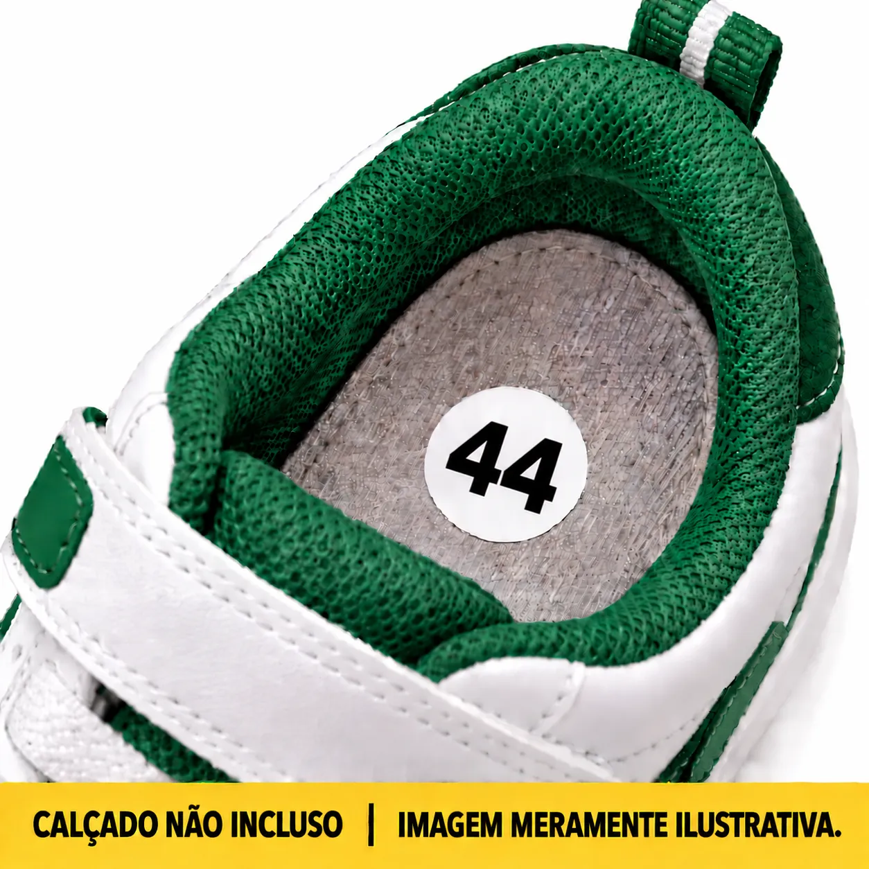 Etiqueta Adesiva de Numeração Simples para Calçados 44