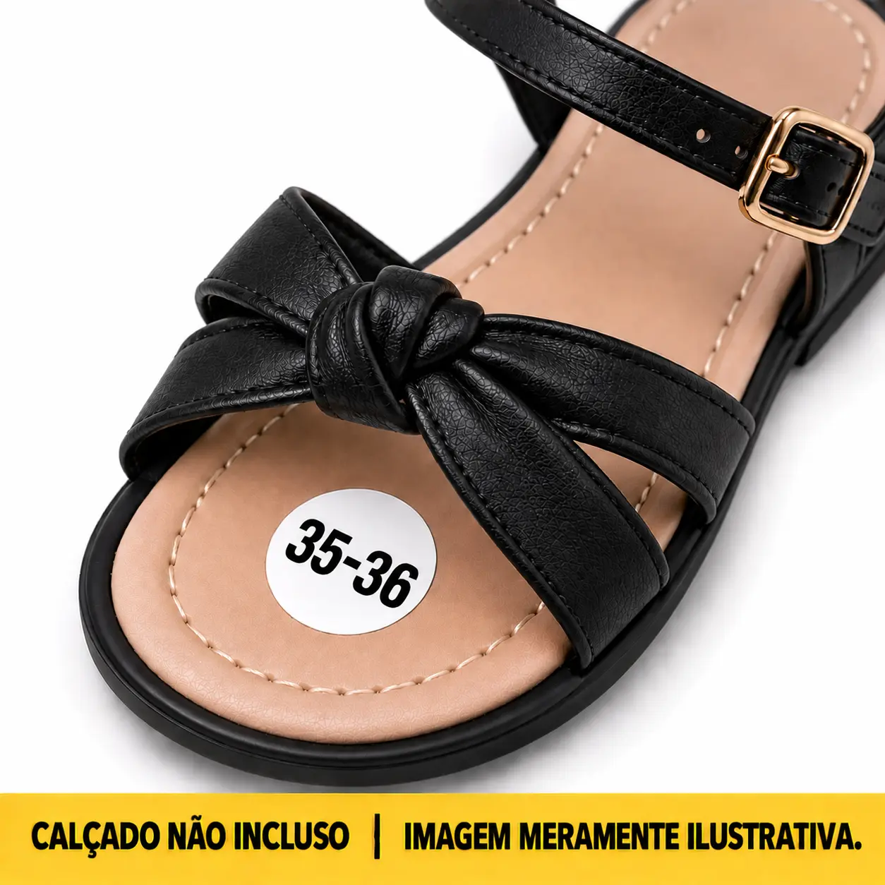 Etiqueta Adesiva de Numeração Dupla para Calçados 35/36