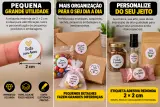 Etiqueta Adesiva Redonda Personalizada 2 × 2 cm 2