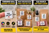 Etiqueta Adesiva Quadrada Personalizada 3 × 3 cm 2